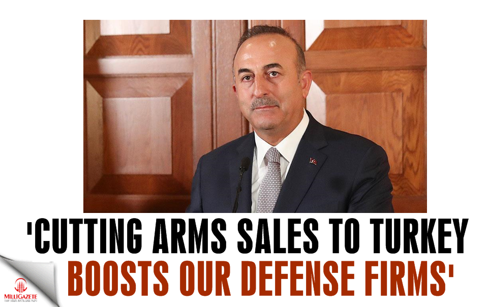 'Cutting arms sales to Turkey boosts our defense firms'