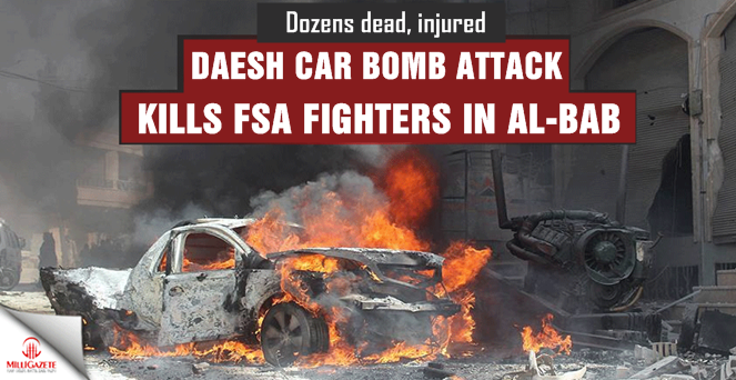 Daesh car bomb attack kills FSA fighters in al-Bab