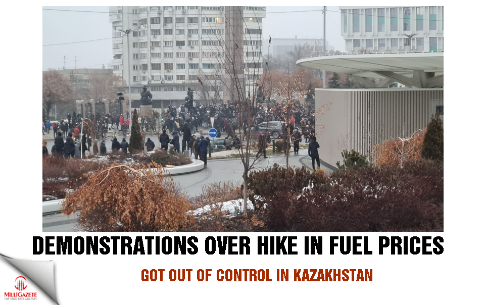 Demonstrations over hike in fuel prices got out of control in Kazakhstan