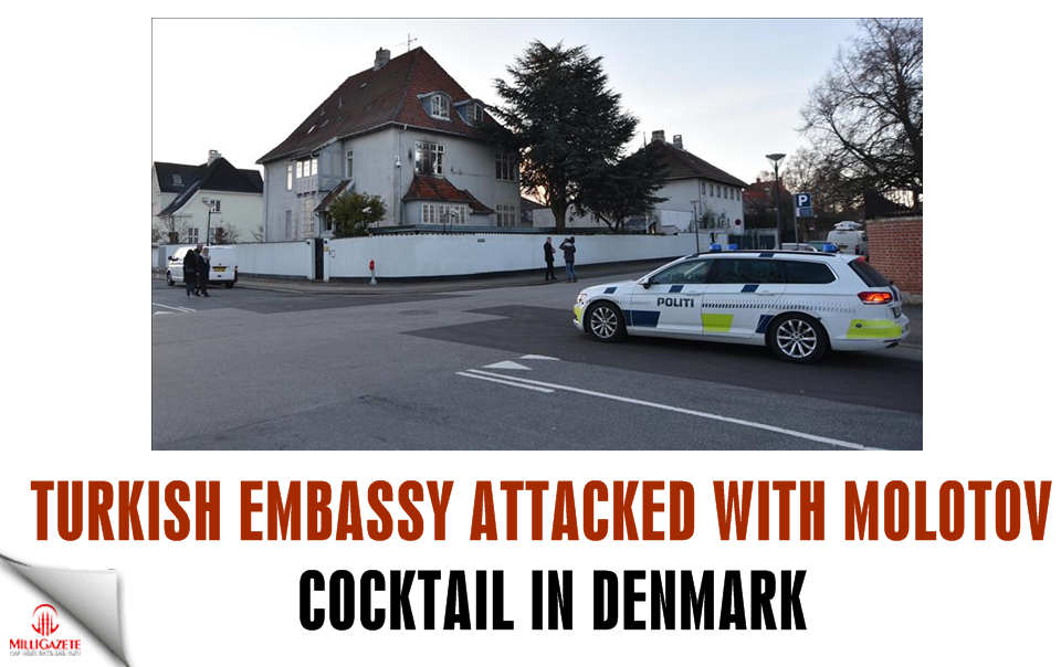 Denmark: Turkish Embassy attacked with Molotov cocktail