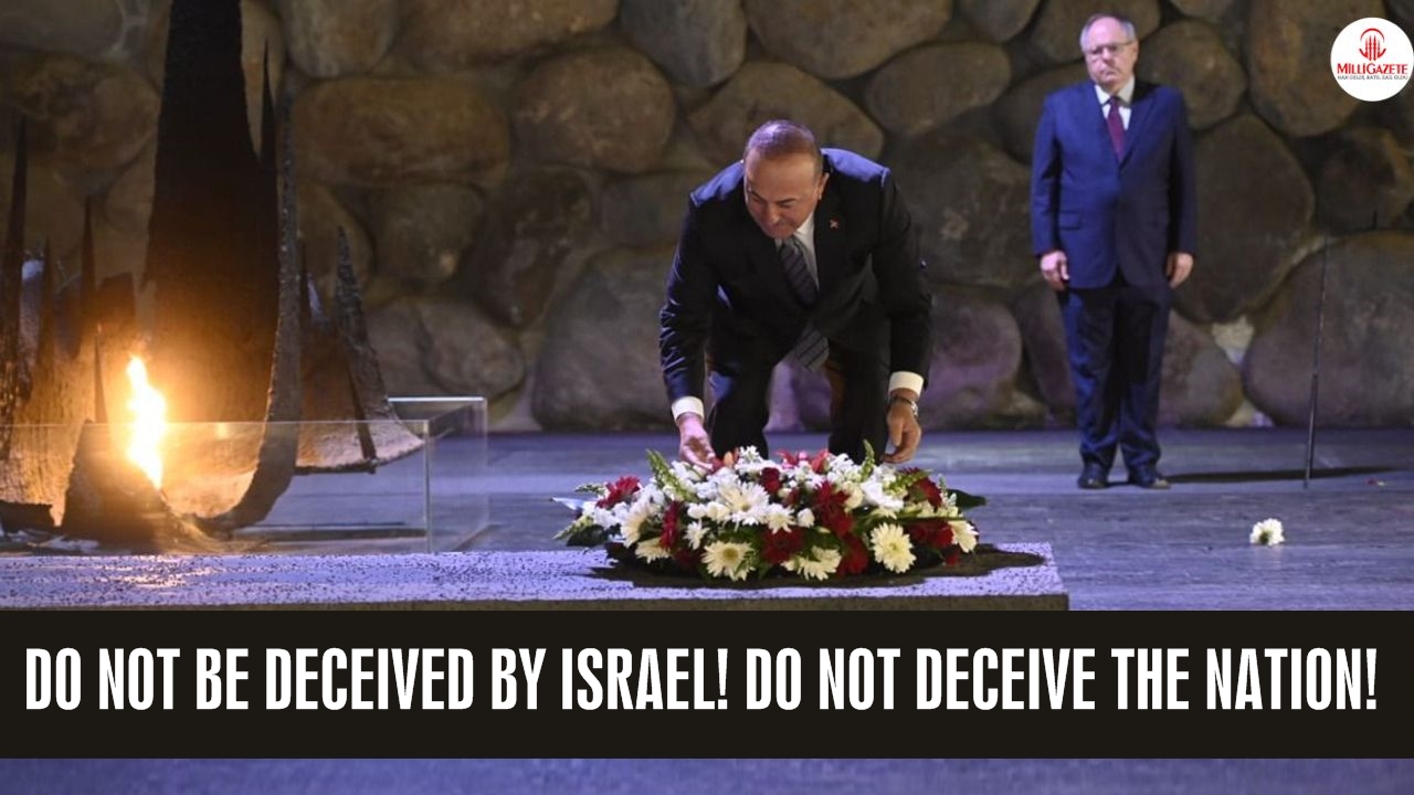 Do not be deceived by Israel, do not deceive the nation!