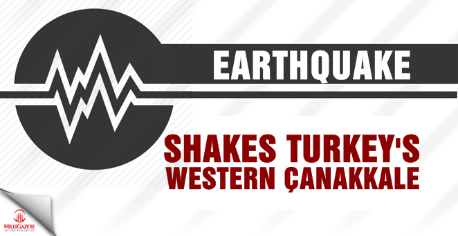 Earthquake shakes Turkey's western Çanakkale