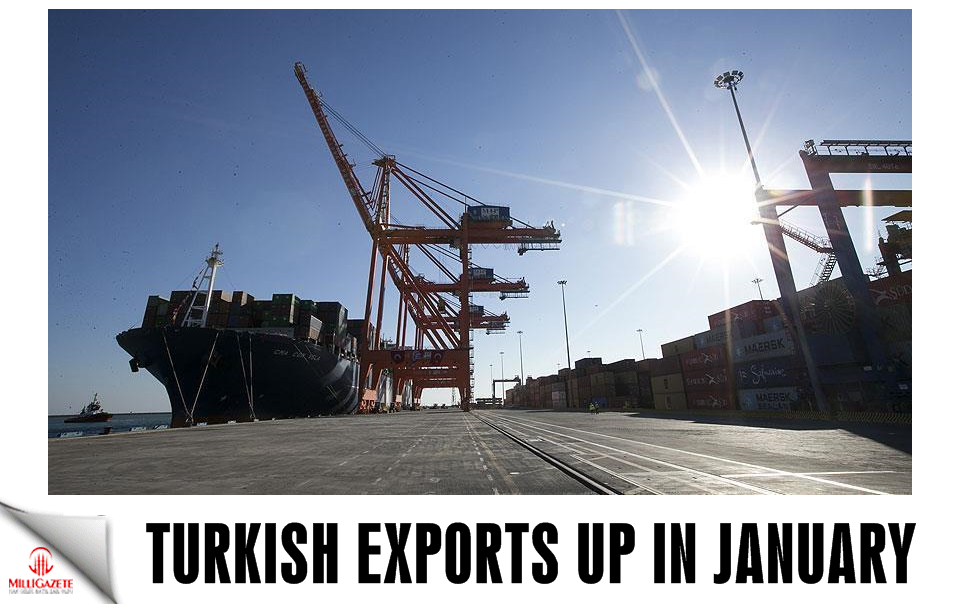 Economy: Turkish exports up in January