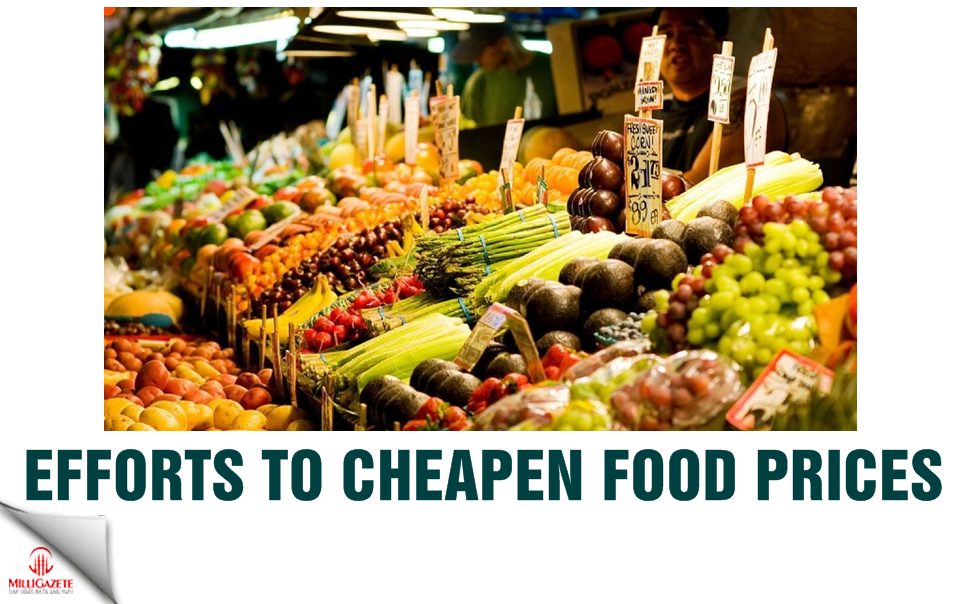 Efforts to cheapen food prices