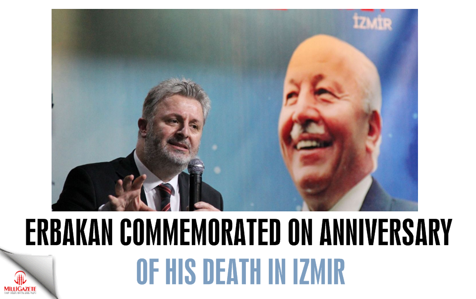 Erbakan commemorated on anniversary of his death in İzmir