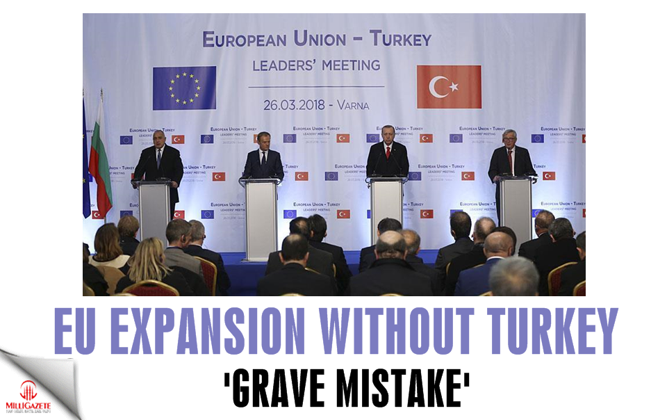 Erdogan: EU expansion without Turkey 'grave mistake'