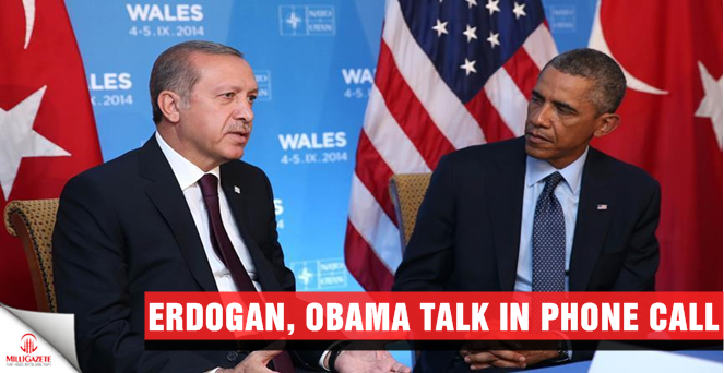 Erdogan, Obama talk in phone call
