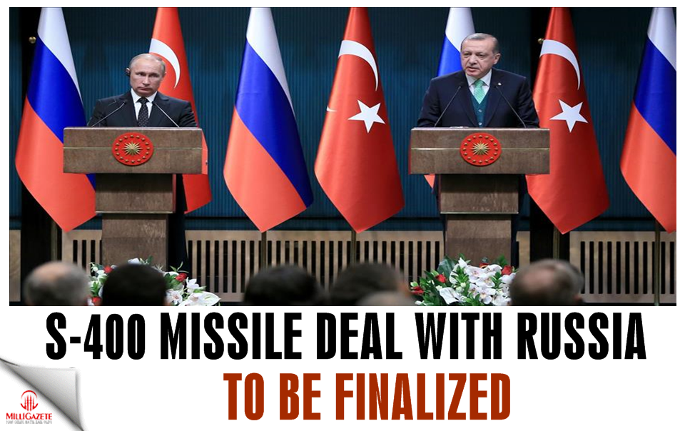 Erdogan: S-400 missile deal with Russia to be finalized