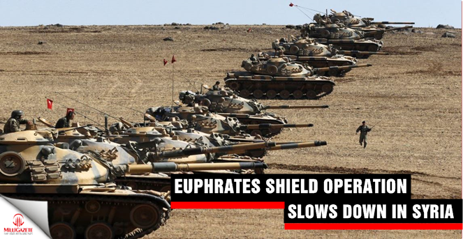 Euphrates Shield operation slows down in Syria