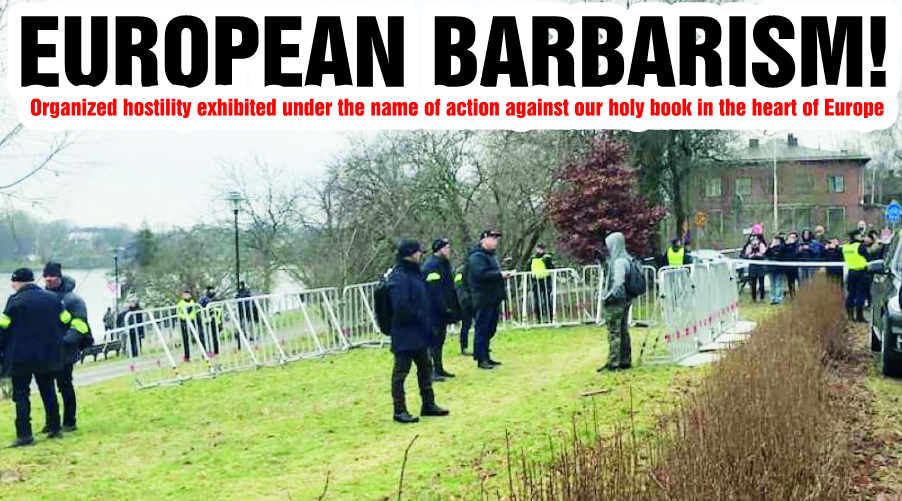 European barbarism!