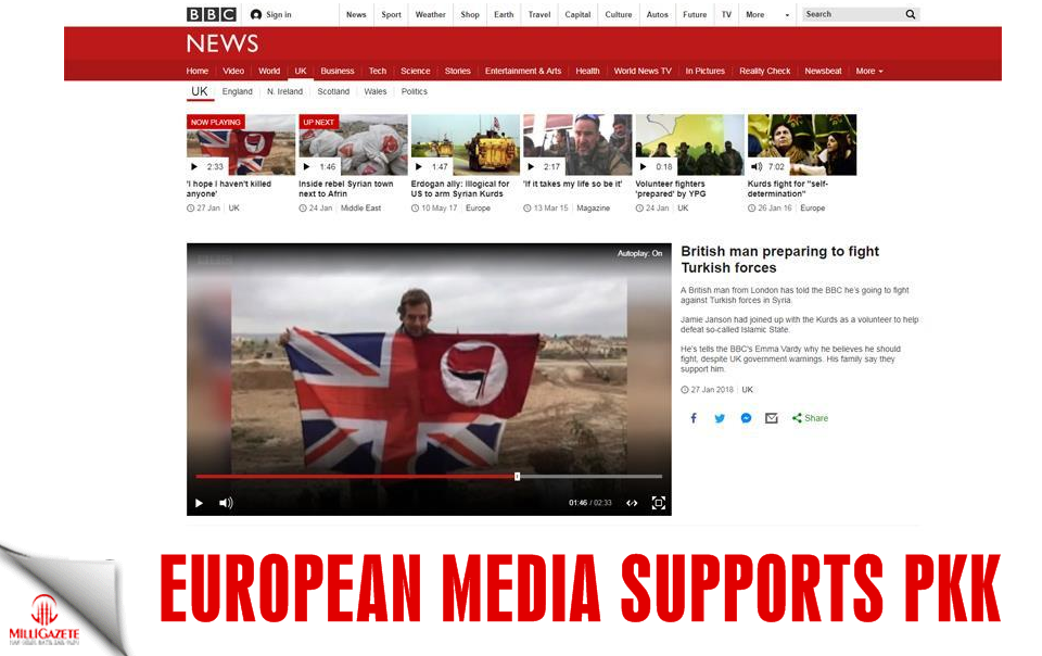 European media supports PKK terror group