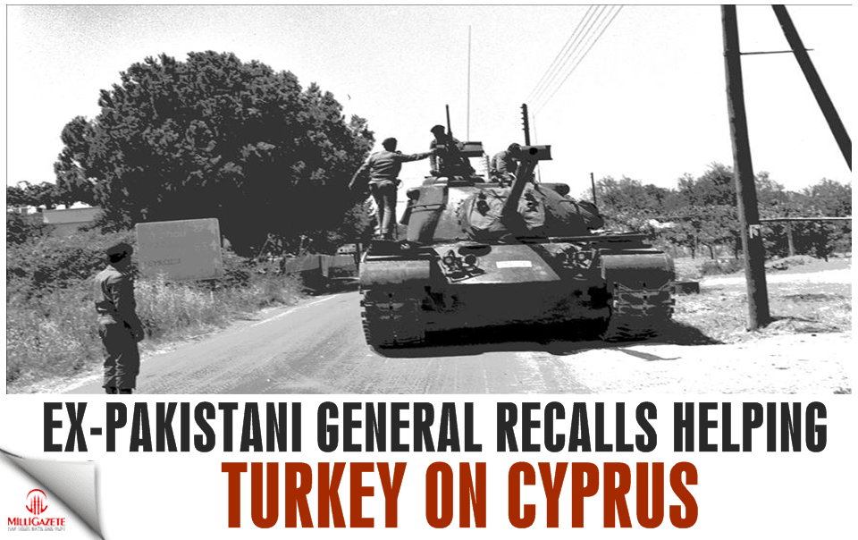 Ex-Pakistani general recalls helping Turkey on Cyprus