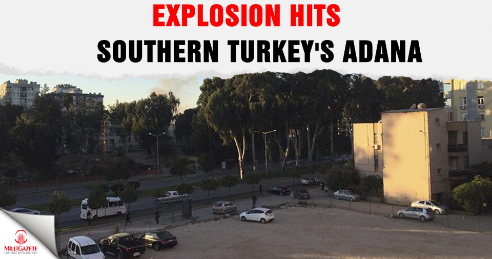 Explosion hits southern Turkey's Adana
