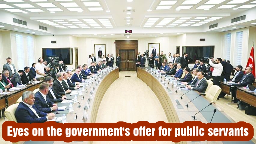 Eyes on the government's offer for public servants