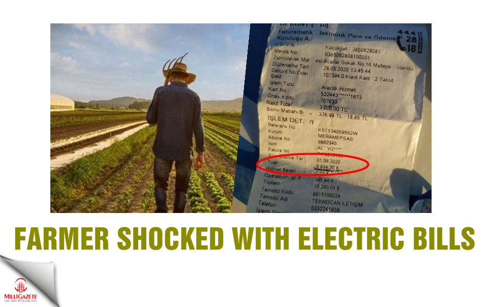 Farmer shocked with electric bills