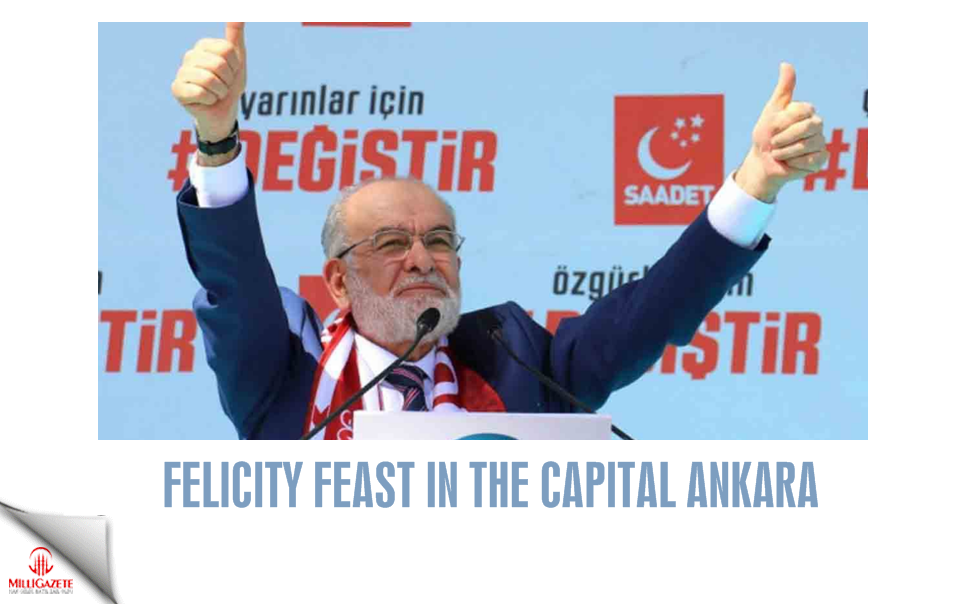 Felicity feast in the capital Ankara