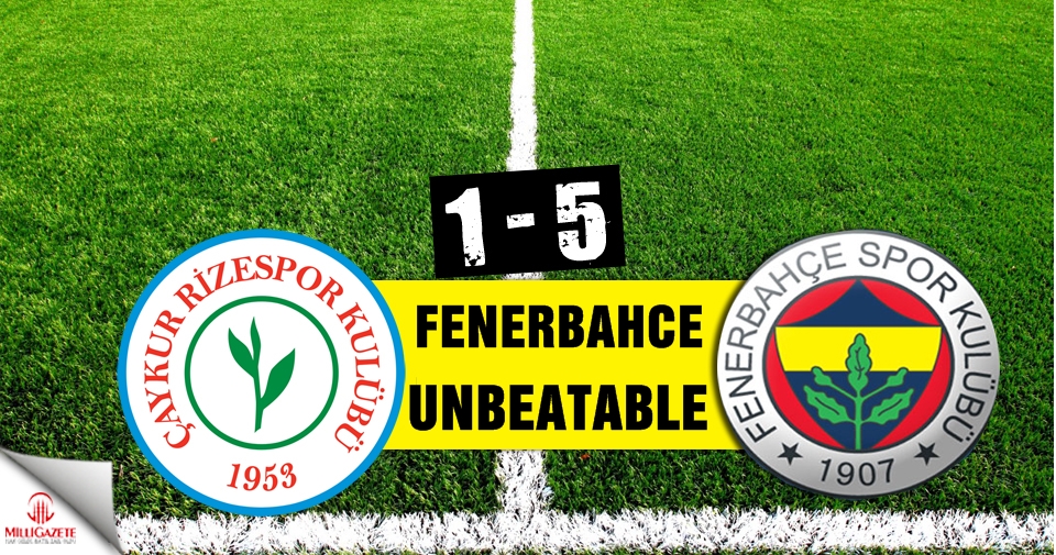 Fenerbahce unbeatable