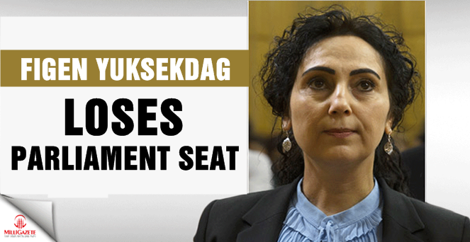 Figen Yuksekdag loses parliament seat