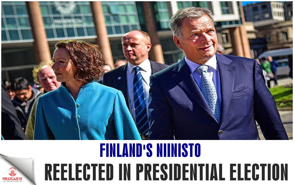 Finland's Niinisto reelected in presidential election