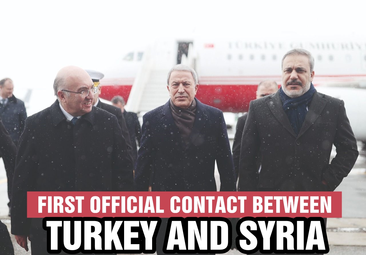 First official contact between Turkey, Syria