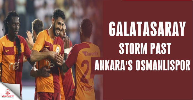 Football: Galatasaray storm past Osmanlıspor