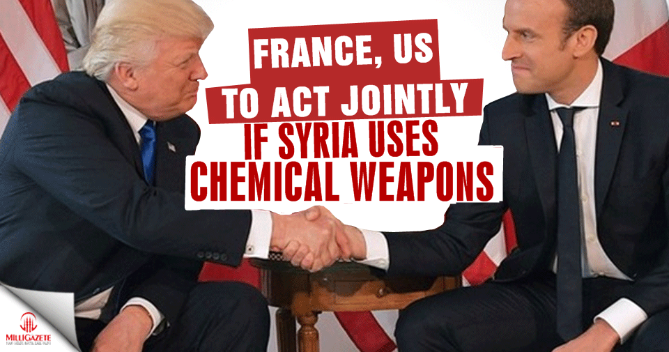 France, US to act jointly if Syria uses chem weapons