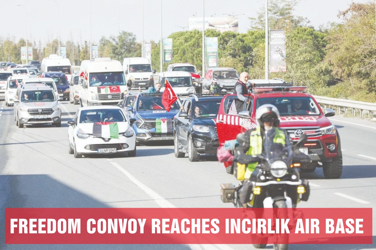 'Freedom Convoy' reaches Incirlik Air Base