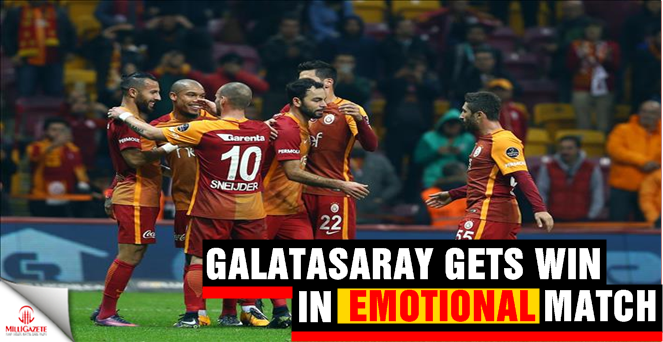 Galatasaray gets win in emotional match