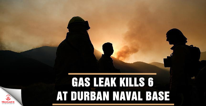 Gas leak kills 6 at Durban naval base