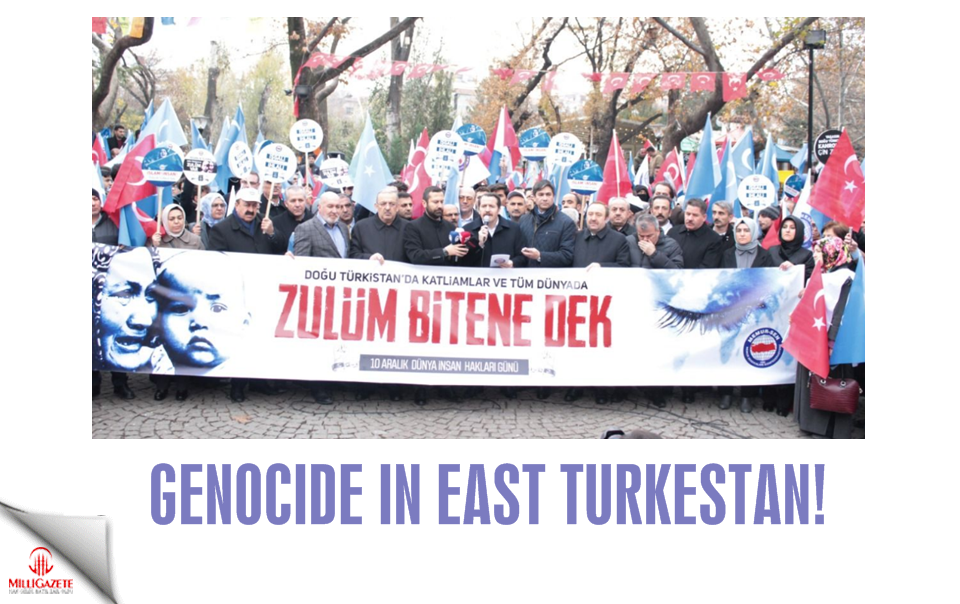 Genocide in East Turkestan!