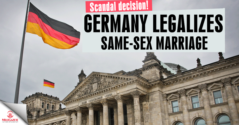 Germany legalizes same-sex marriage