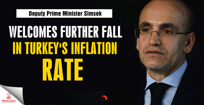 Government welcomes further fall in Turkey's inflation rate