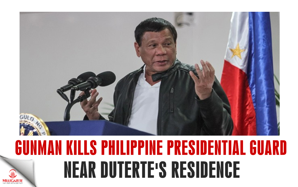 Gunman kills Philippine presidential guard near Duterte's residence