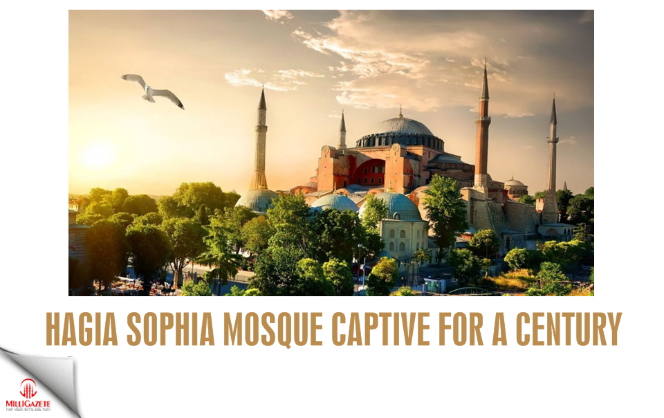 Hagia Sophia mosque captive for a century