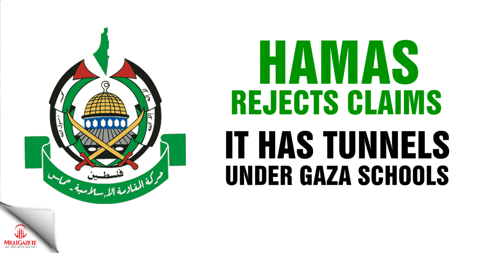 Hamas rejects claims it has tunnels under Gaza schools