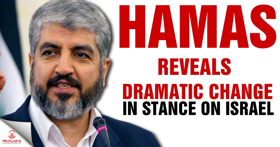 Hamas reveals dramatic change in stance on Israel