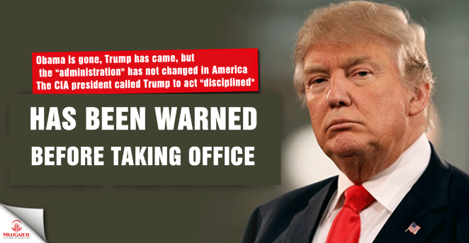 Has been warned before taking the office