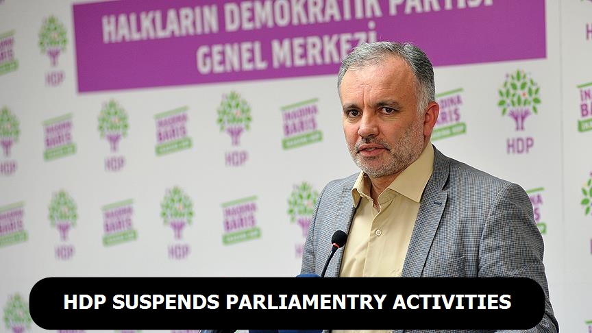 HDP suspends parliamentry activities