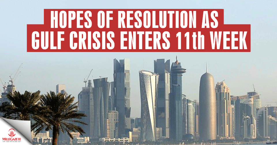 Hopes of resolution as Gulf crisis enters 11th week
