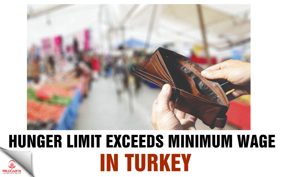 Hunger limit exceeds minimum wage in Turkey