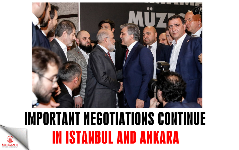 Important negotiations continue in Istanbul and Ankara