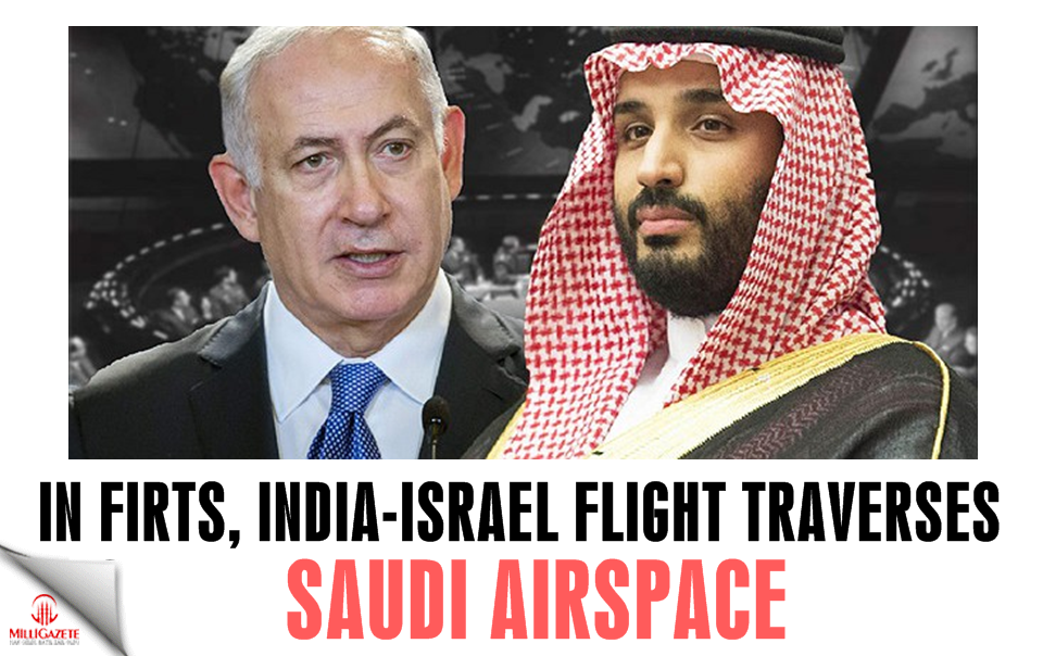 In first, India-Israel flight traverses Saudi airspace