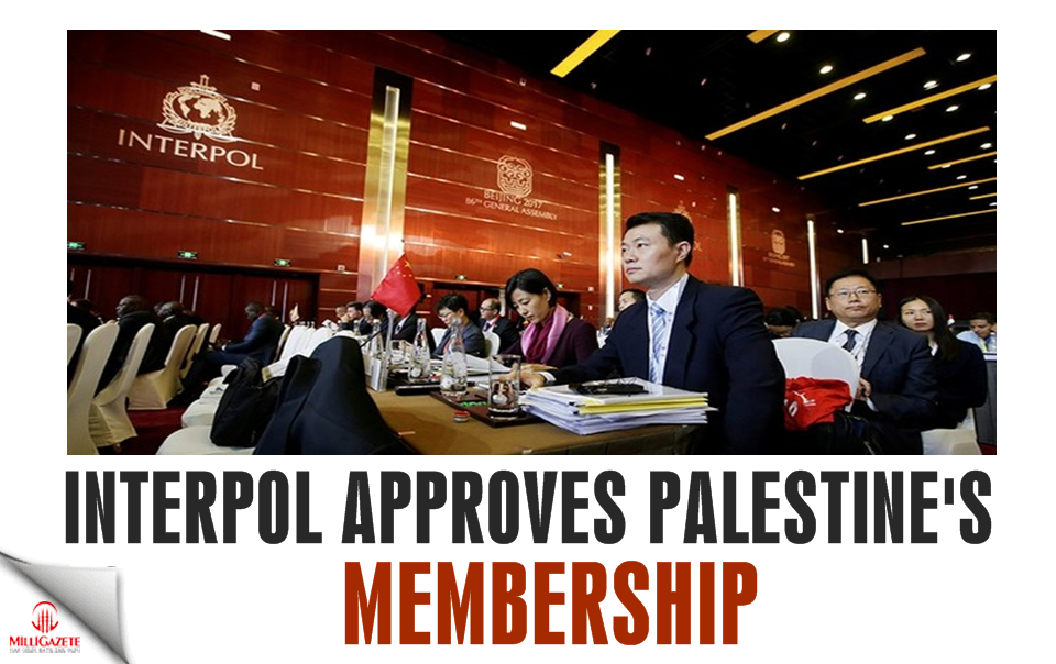 Interpol approves Palestine's membership