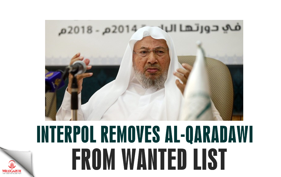 Interpol removes Muslim scholar al-Qaradawi from wanted list