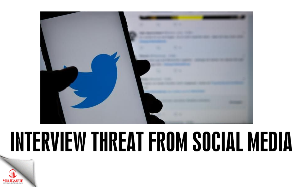 Interview threat from social media