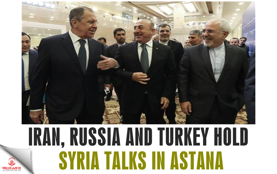 Iran, Russia and Turkey hold Syria talks in Astana