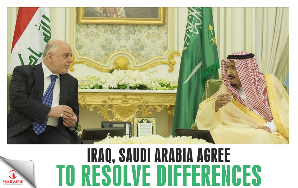 Iraq, Saudi Arabia agree to resolve differences