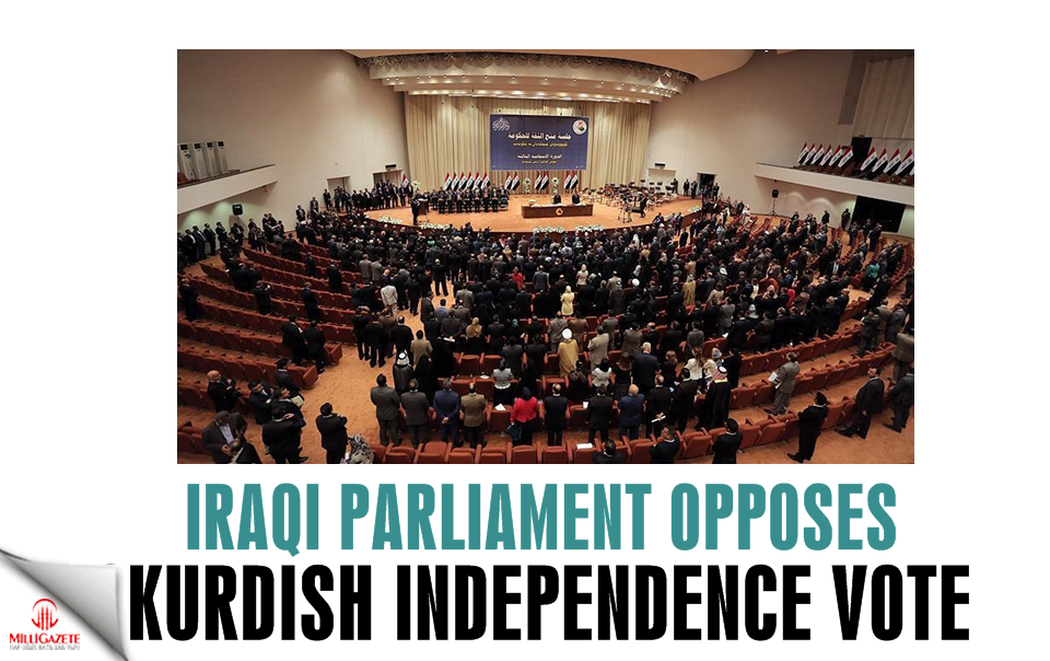 Iraqi parliament opposes Kurdish independence vote
