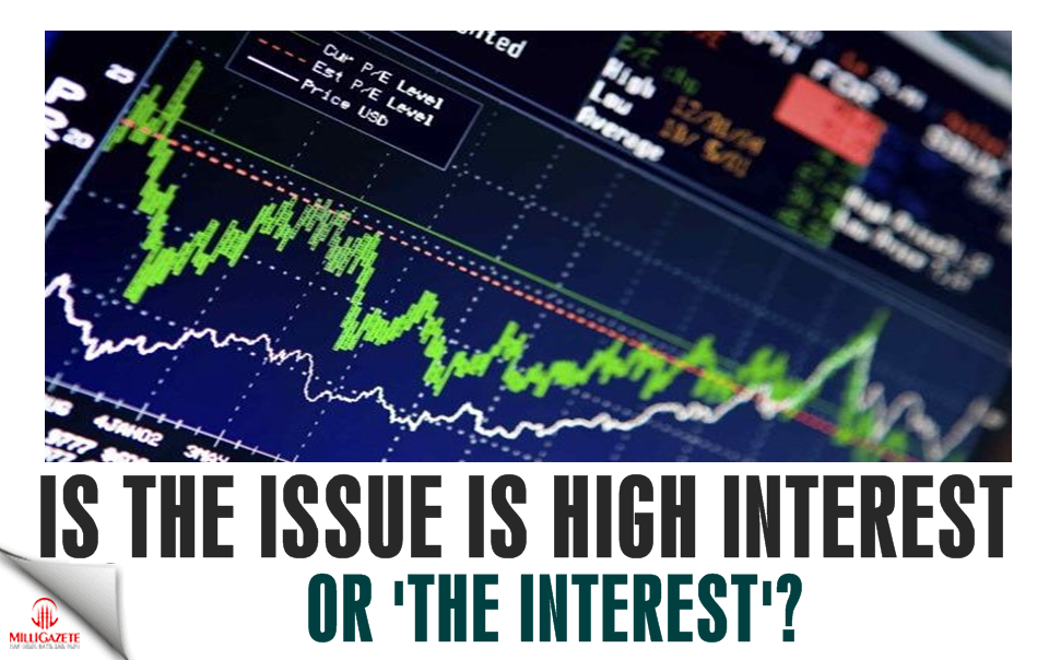 Is the issue high interest or 'the interest'?