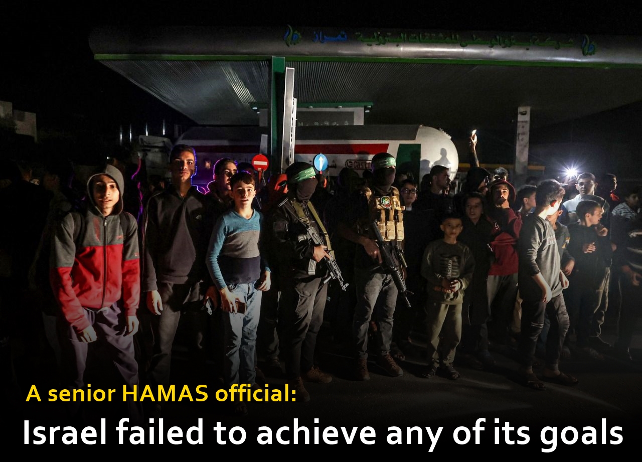 Israel failed to achieve any of its goals: Senior HAMAS official